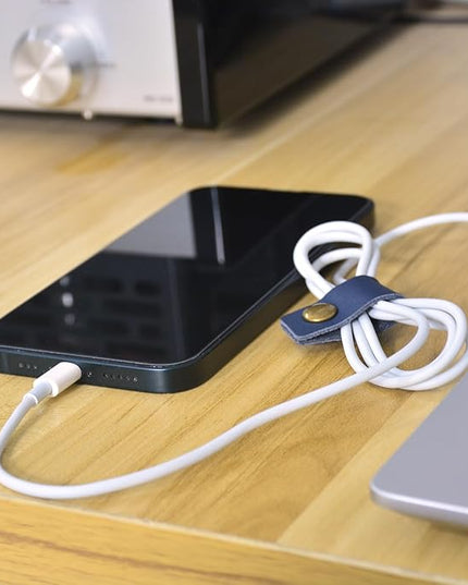 CAILLU Cord Organizer,Cord Keeper,Cable Organizer USB Holder,Cable Management,Cable Straps,Earbud case,wrap Headset Winder,Phone Earphone Clips Ties Stocking Stuffers for Men Gifts