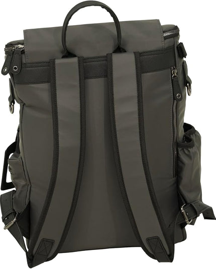 Grand Prix Deluxe Equestrian Backpack, Durable Water-Repellent Riding Gear Bag with Boot Compartment and Organizer Pockets, Dark Gray