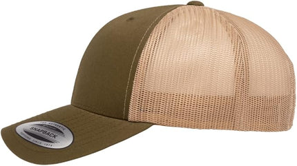 Mrlahat 6606 Yupoong Classics Retro Trucker Cap with Black Bandana