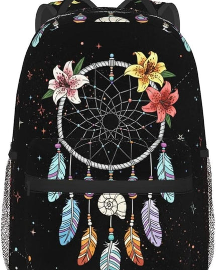 Native American Backpack for Men Women,Casual Travel Hiking Camping Backpacks Lightweight Bookbag