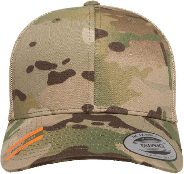 Yupoong Classic Premium Mesh 6 Panel Retro Trucker Cap | Mid Profile Snapback | OSFA | Bulk Pack Available