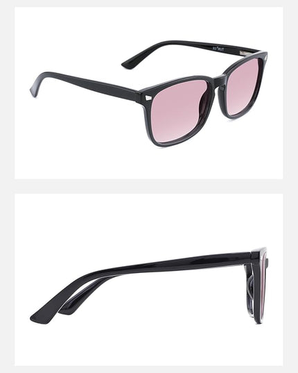 TIJN Blue Light Blocking Glasses for Women Men Clear Frame Square Nerd Eyeglasses Anti Blue Ray Computer Screen Glasses