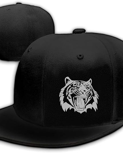 Chef Hat Flat Bill Hats for Men Funny Double Knives Kitchen Adjustable Baseball Cap Snapback Hat for Women