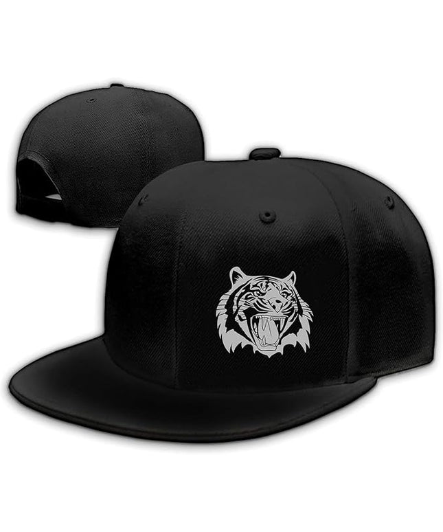 Chef Hat Flat Bill Hats for Men Funny Double Knives Kitchen Adjustable Baseball Cap Snapback Hat for Women
