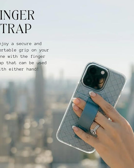 Walli Cases for iPhone 17 Pro Max Case Aesthetic Wallet Phone Case Card Holder, Securely Holds up to 2 Cards - Cute, Trendy Phone Cover for Women, fits iPhone 17 Pro Max with Kickstand & Finger Strap