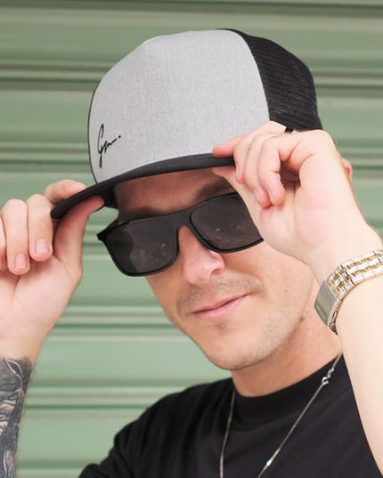 Grace Folly Trucker Hat for Men & Women. Snapback Mesh Caps