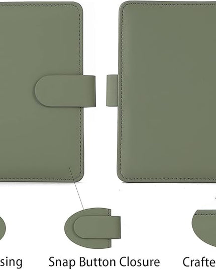 Melsbrinna Rfid Passport Holder for Travel women/Men, Cute Passport Wallet Rfid Blocking Card Slots, Rfid Passport Cover/CaseTravel Wallet, Passport Book Holder (1, Green)