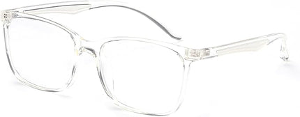 ANRRI Blue Light Glasses Men Women Transparent Blue Light Blocking Computer Glasses Anti Eyestrain Lightweight Clear Frame