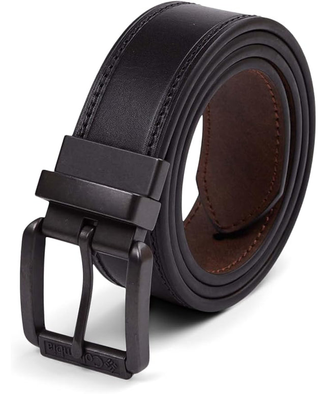 Columbia Men's 2-in-1 Reversible Casual Leather Belt for Versatile Everyday Style