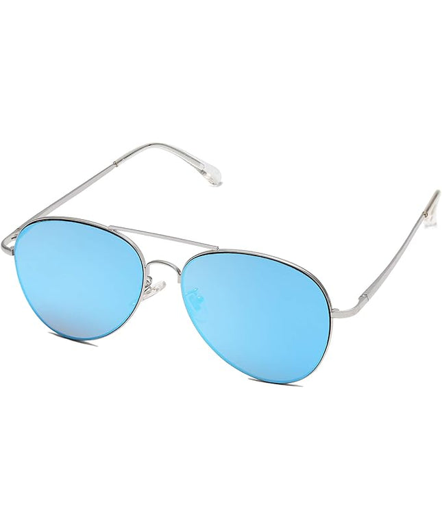 SOJOS Classic Aviator Sunglasses for Women Men Metal Frame Spring Hinges SJ1030