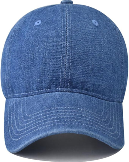 Classic Low Profile Baseball Cap for Men Women Adjustable Cotton Trucker Hats Dad Hat Plain Cap