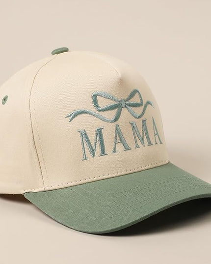 MIRMARU Two-Tone Vintage Canvas Trucker Hats for Men & Women, Adjustable Size Baseball Caps with Trendy Embroidered Design