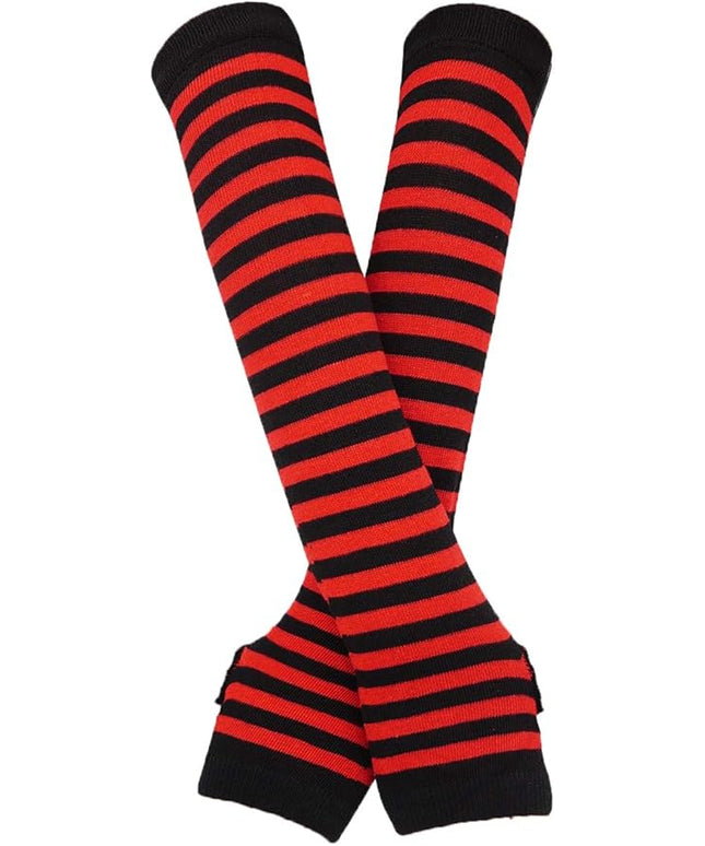 Bienvenu Punk Gothic Rock Long Arm Warmer Fingerless Gloves