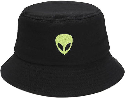 XYIYI Fashion Embroidery Bucket Hat Cotton Beach Fisherman Hats for Women Girls