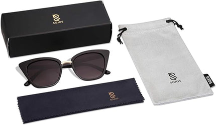 SOJOS Cat Eye Designer Sunglasses Fashion UV400 Protection Glasses SJ2052
