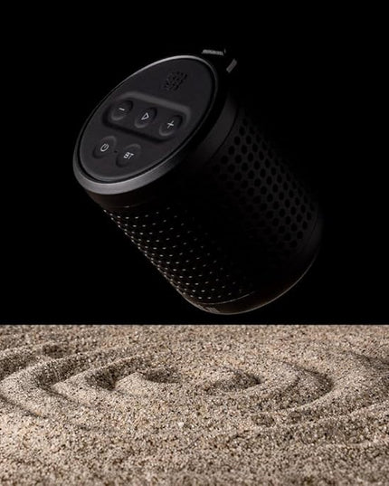 Cubitt Power Go Gen2 Portable Bluetooth Speaker – 16W Loud Sound, Waterproof IPX7, Bluetooth 5.3, Up to 9H Playtime, TWS Pairing, Quick USB-C Charging – Obsidian Black