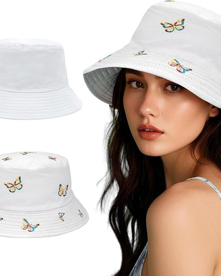 Bucket Hats for Women Man Cute Sun Beach Fisherman Hats