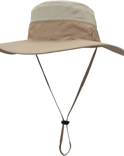 Home Prefer UPF 50+ Men's Sun Hat Wide Brim Bucket Hat UV Protection Hat for Mens Womens Beach Safari Gardening Golf Fishing