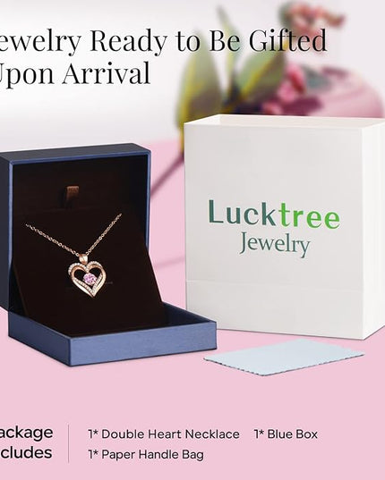 18K Rose Gold Necklaces for Women Birthday Gifts for Women Jewelry for Women Birthday Gifts for Wife Girlfriend Daughter Wife Birthday Gifts for Anniversary Mothers Day Christmas Valentines Gifts