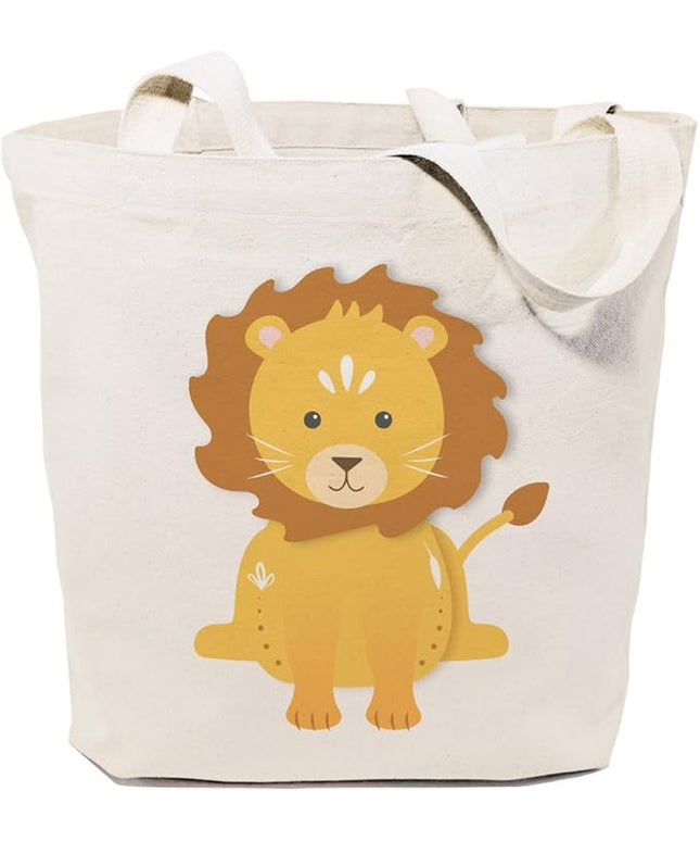 The Cotton & Canvas Co. Animal Tote and Handbag for Kids, Teens and Adults
