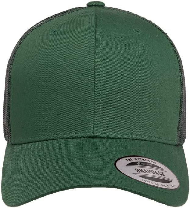 Yupoong Classic Premium Mesh 6 Panel Retro Trucker Cap | Mid Profile Snapback | OSFA | Bulk Pack Available