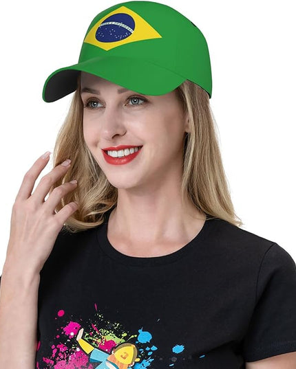 Cute Flag Baseball Cap Hats for Women Men Trucker Hat Patriotic Adjustable Snapback Ball Cap Hat