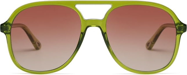 SOJOS Retro Polarized Aviator Sunglasses Womens Mens Classic 70s 80s Vintage Trendy Square Aviators SJ2174