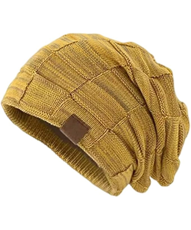 Beanie for Men and Women, Cuffed Knitted Fleece Lined Soft Warm Running Cycling Ski Hats Stocking Beanies Skull Cap