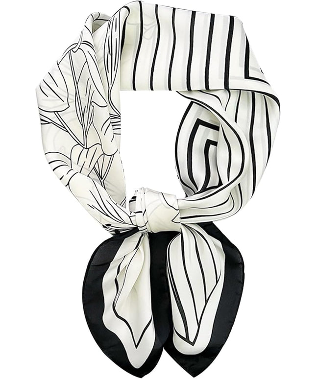 Satin Bandanas Head Scarf For Women Hair Scarves Accessories Lightweight Fashion Wrap Neck Silk Sleeping Headscarf