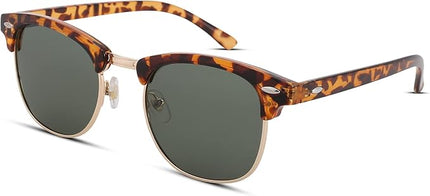 Pro Acme Semi-Rimless Polarized Sunglasses UV 400 Protection for Women Men