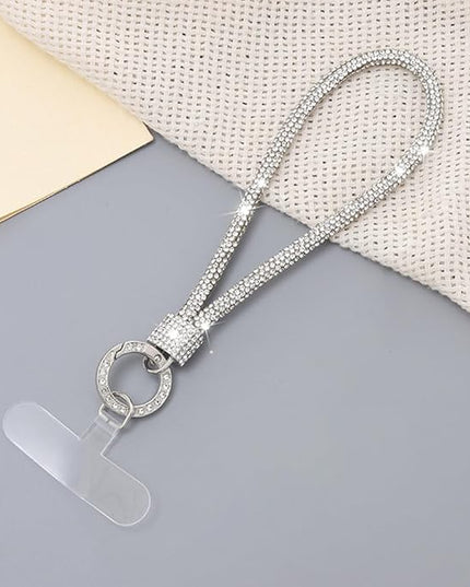 2Pcs Phone Crossbody Lanyard and Wrist Strap, Universal Cell Phone Lanyard Strap with 2Tether Tab