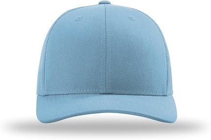 Richardson 112 Trucker Hat - Premium Adjustable Snapback Hat - Structured Six Panel Richardson Blank Caps