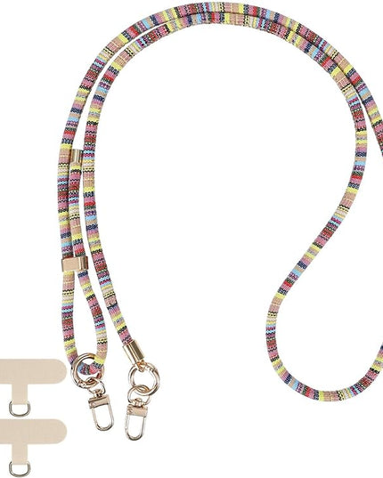 Phone Lanyard Crossbody Neck Strap with Charm Universal Adjustable Shoulder Strap Accessories