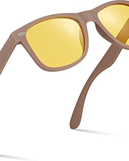 Retro Rewind Polarized Sunglasses for Men and Women - UV Protection Classic Sun Glasses