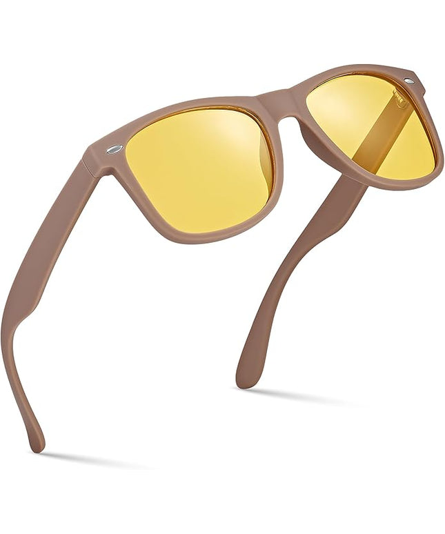 Retro Rewind Polarized Sunglasses for Men and Women - UV Protection Classic Sun Glasses