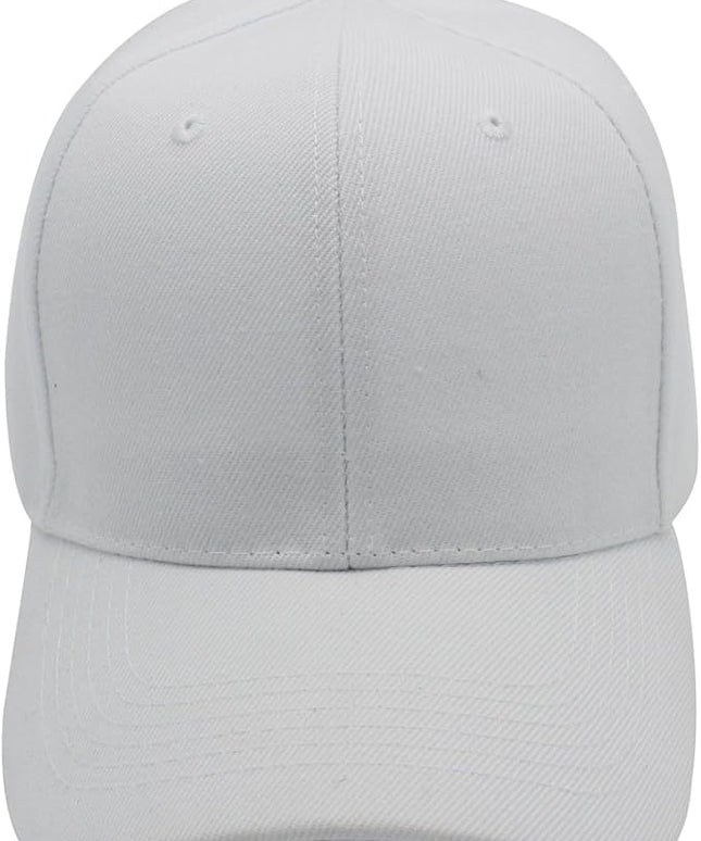 Top Level Baseball Cap Men Women - Classic Adjustable Plain Hat