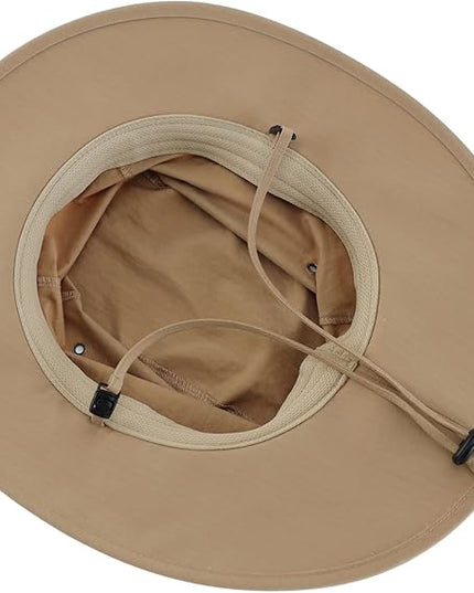 Home Prefer Summer UPF 50+ Men's Bucket Sun Hat Wide Brim Fishing Hat Safari Hat