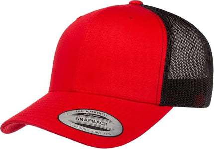 Mrlahat 6606 Yupoong Classics Retro Trucker Cap with Black Bandana