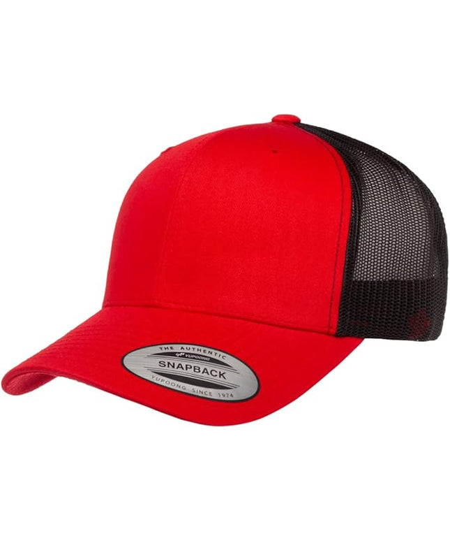 Mrlahat 6606 Yupoong Classics Retro Trucker Cap with Black Bandana