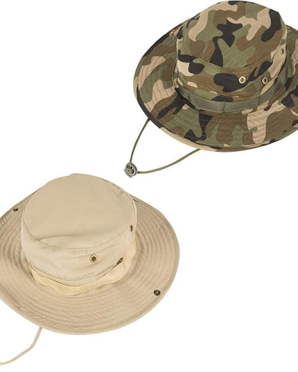 Sun Hats for Men Women Bucket Hat UPF 50+ Boonie Hat Foldable UV Protection Hiking Beach Fishing Summer Safari