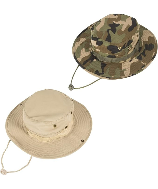Sun Hats for Men Women Bucket Hat UPF 50+ Boonie Hat Foldable UV Protection Hiking Beach Fishing Summer Safari