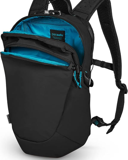 Pacsafe ECO 18L Anti Theft Backpack, ECONYL Black