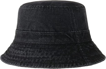 Hot Summer Bucket Hat - Trendy Cotton Sun Hat for Beach, Golf, Fishing - Fun Outdoor Vacation Boonie for Men and Women