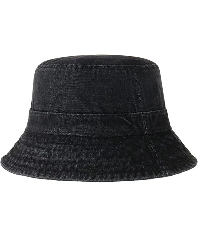 Hot Summer Bucket Hat - Trendy Cotton Sun Hat for Beach, Golf, Fishing - Fun Outdoor Vacation Boonie for Men and Women