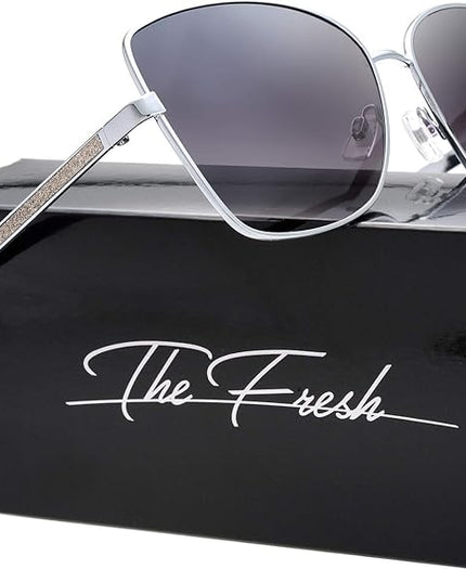 The Fresh Classic Crystal Elegant Women Beauty Design Sunglasses Gift Box