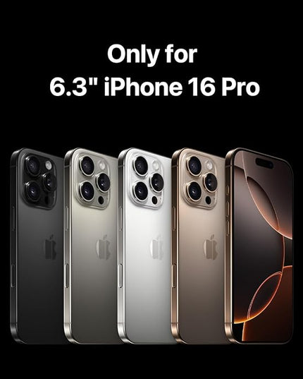 MAGEASY Designed for iPhone 16 Pro Case with Strap - [Camera Control Button Coverage] 20ft Ultimate Drop Protection Compatible with MagSafe, Aluminum Frame | Odyssey Strap M (Metal Black)