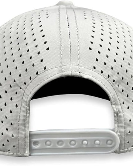 PHNX FIT Performance Snapback Hat for Men & Women - Water Resistant & Sweat Wicking, Lightweight Workout Cap | Running | Golf