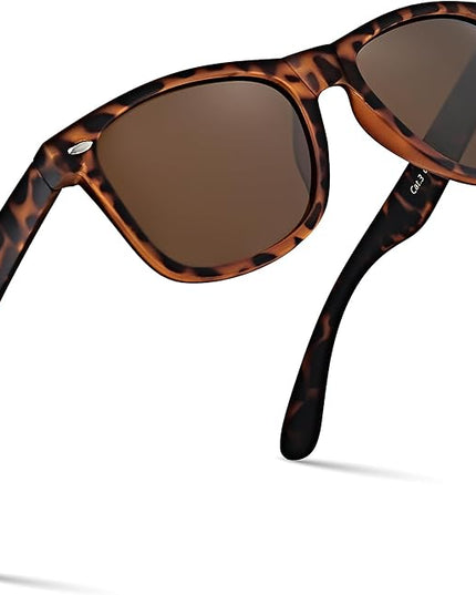 Retro Rewind Polarized Sunglasses for Men and Women - UV Protection Classic Sun Glasses