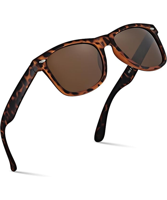 Retro Rewind Polarized Sunglasses for Men and Women - UV Protection Classic Sun Glasses