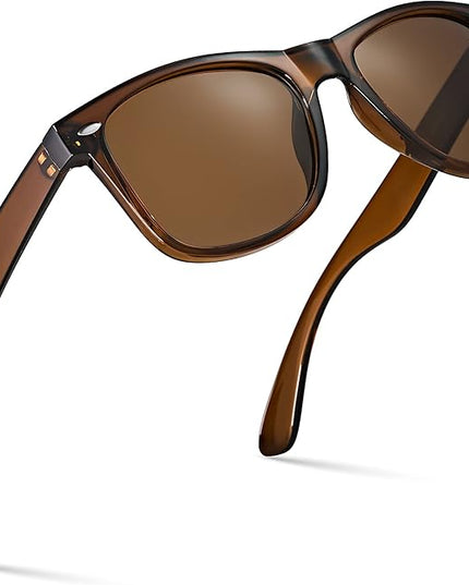 Retro Rewind Polarized Sunglasses for Men and Women - UV Protection Classic Sun Glasses